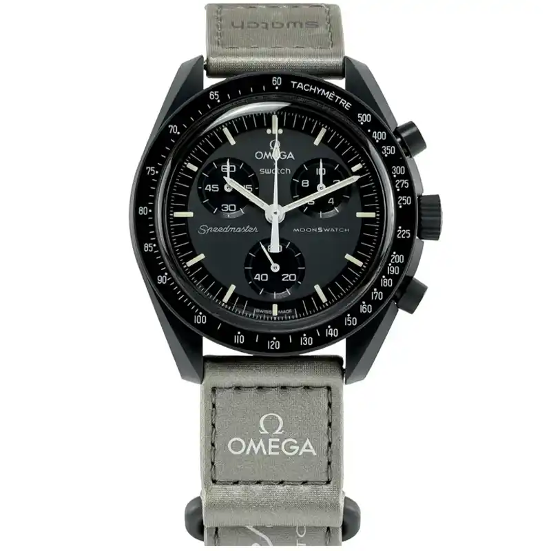 ساعت مچی امگا سواچ ماه OMEGA SWATCH Gray